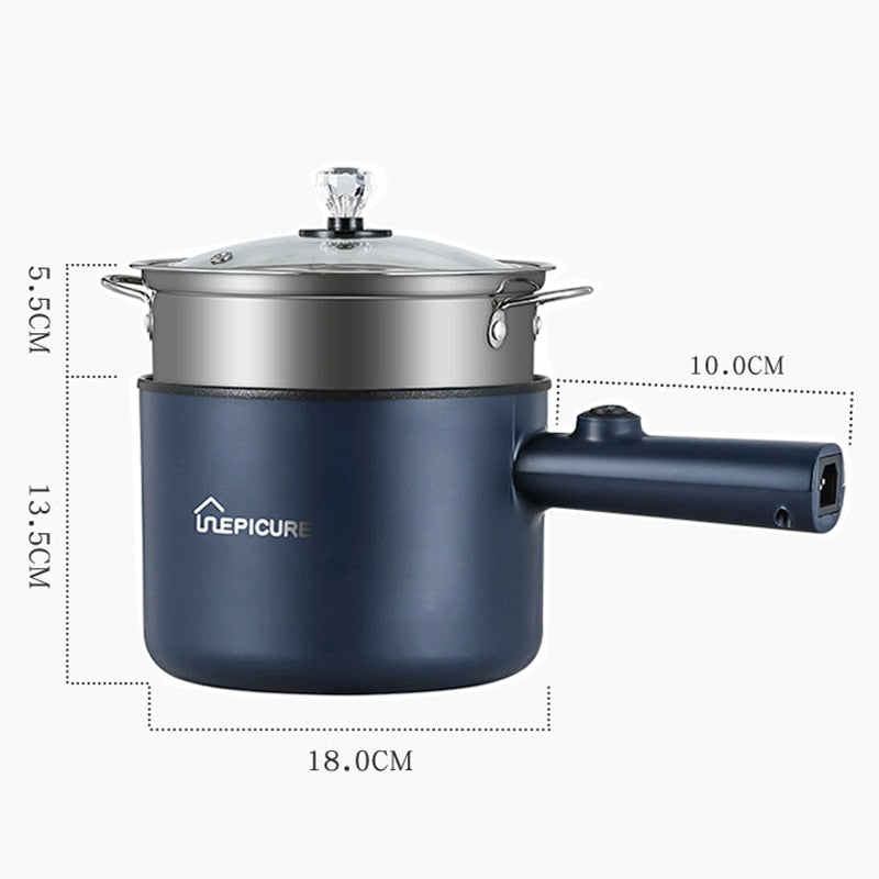 Multifunction Electric Cooker 1.8L Single/Double Layer